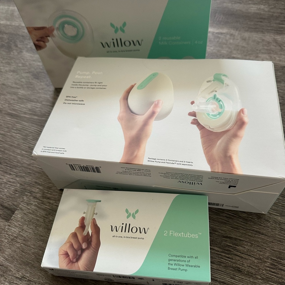 Willow Mint Green Wearable Breast Pump Kit